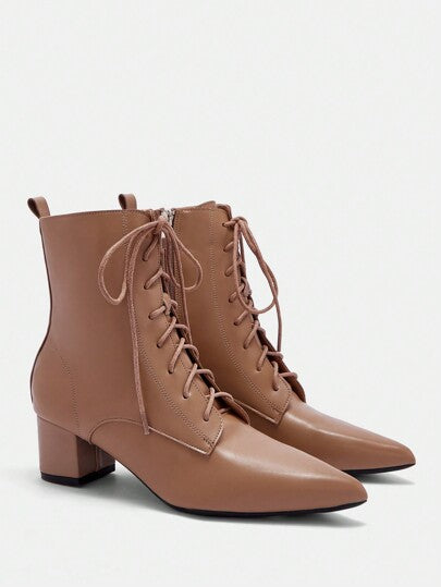 Bota Feminina Ziper Lateral