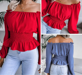 Blusa Feminina Manga Longa Cinturada Fany 6