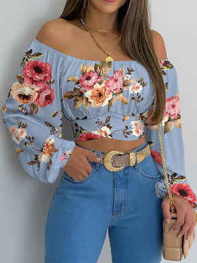 Blusa Feminina Manga Longa Social