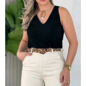Blusa Feminina Regata Social Luiza 5