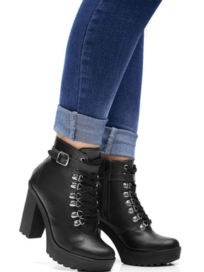 Bota Coturno Feminina