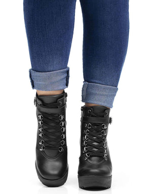 Bota Coturno Feminina Jady