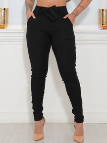 Calça Com Laço