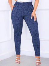 Calça Alfaiataria Feminina Skinny Xadrez Com Cinto 11