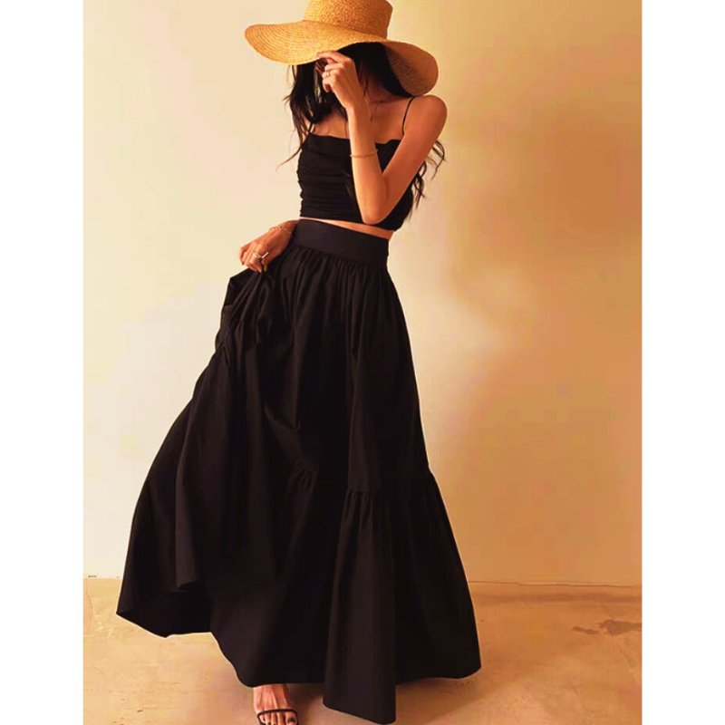 Conjunto Blusa e Saia Longa Atenas Feminina