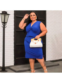Conjunto Plus Size Saia e Cropped 4