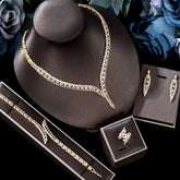 Conjunto de Joias Platinum Premium Feminino