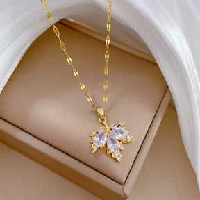 Joias Feminina Conjunto Brilhante Zircônica Colar