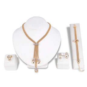 Anel Colar Brinco Pulseira