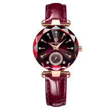 Relogio Feminino Champions Poedagar Diamante Rubi 10