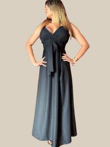 Vestido Longo de Festa Elegante Sociality